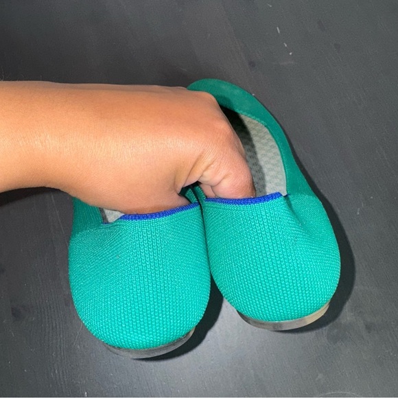 Rothy’s Calypso Blue Green Turquoise Teal Flats - Picture 3 of 6